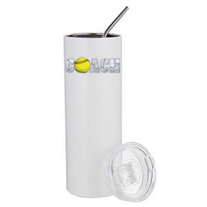 Softball Coach Coaching Assistant Coach Softball Team Men Stainless Steel Tumbler