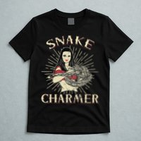 Snake Charmer Circus Party Snake Lover Gift Circus T-Shirt