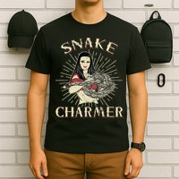 Snake Charmer Circus Party Snake Lover Gift Circus T-Shirt