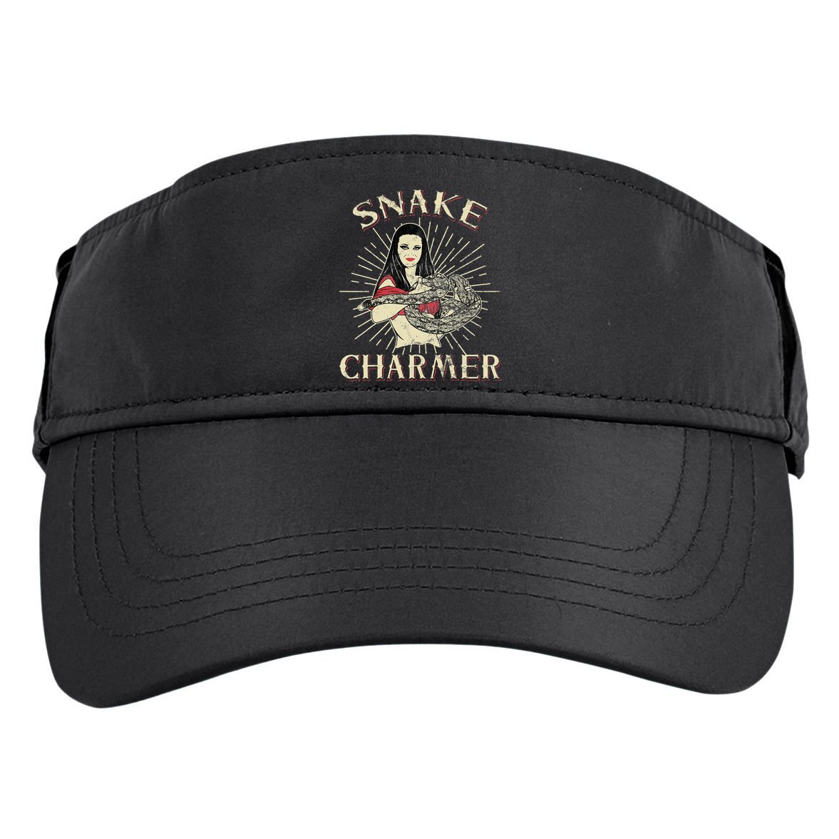 Snake Charmer Circus Party Snake Lover Gift Circus Adult Drive Performance Visor