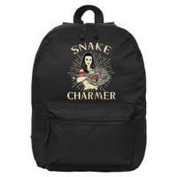 Snake Charmer Circus Party Snake Lover Gift Circus 16 in Basic Backpack