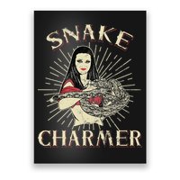 Snake Charmer Circus Party Snake Lover Gift Circus Poster