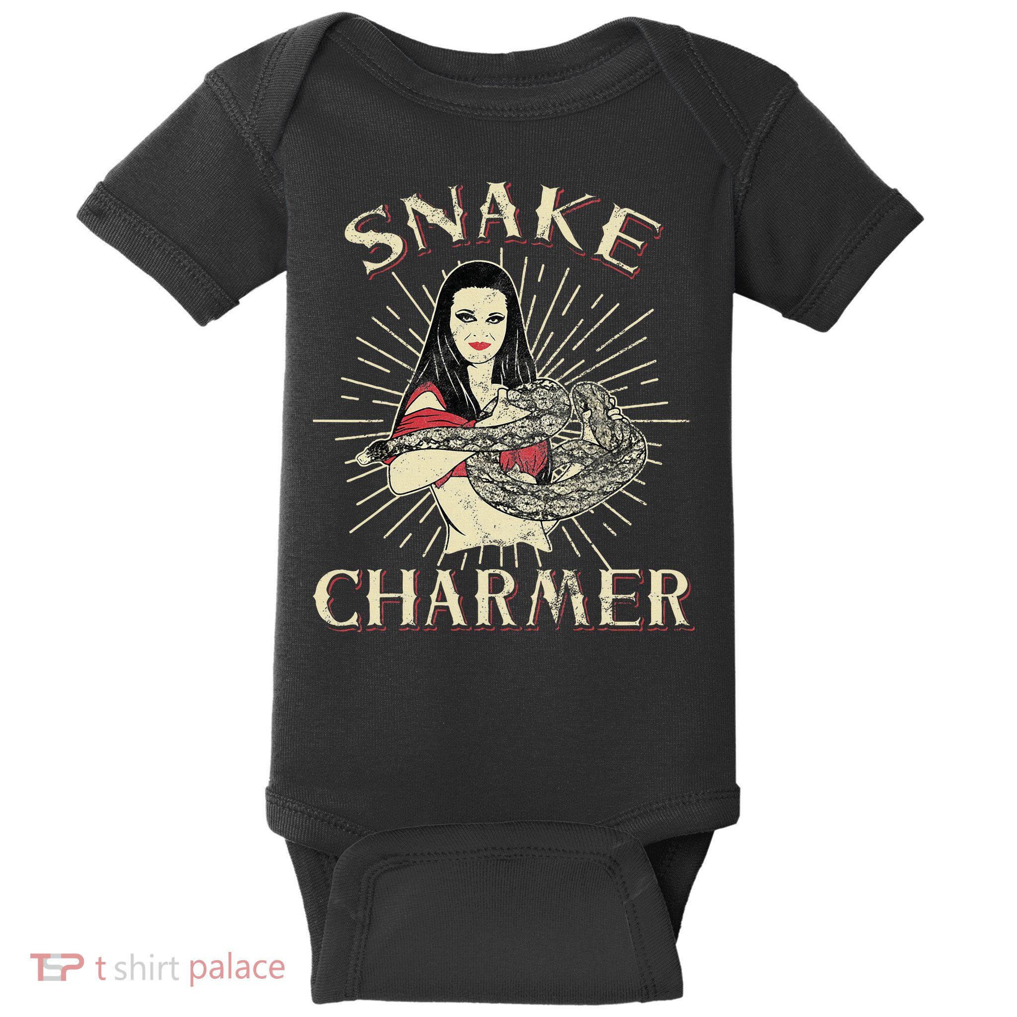 Snake Charmer Circus Party Snake Lover Gift Circus Baby Bodysuit
