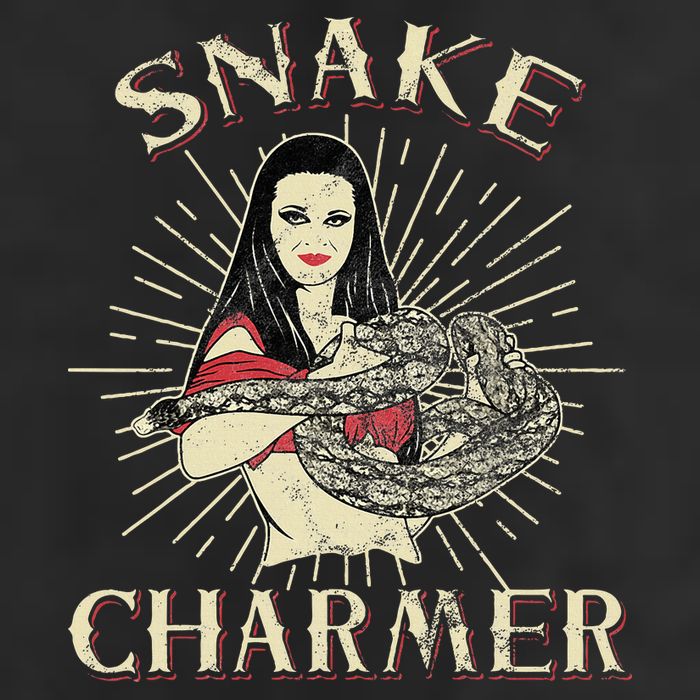 Snake Charmer Circus Party Snake Lover Gift Circus Golf Towel
