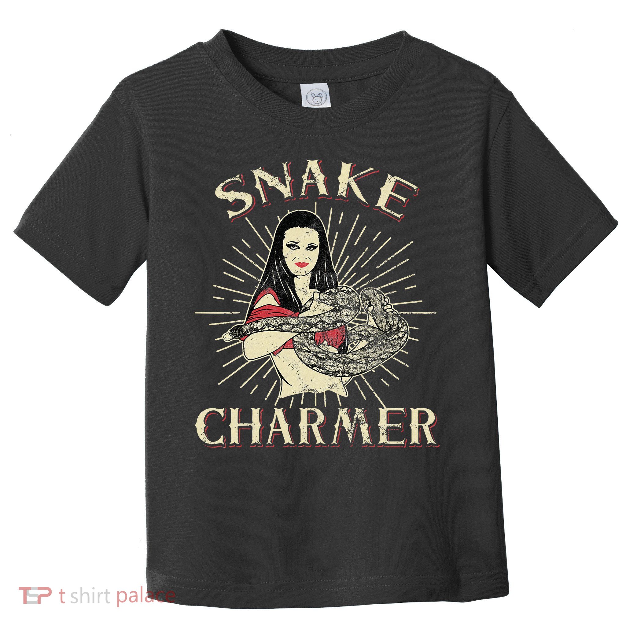Snake Charmer Circus Party Snake Lover Gift Circus Toddler T-Shirt