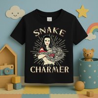 Snake Charmer Circus Party Snake Lover Gift Circus Toddler T-Shirt