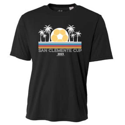 San Clemente Cup Palm Trees SCC Four Cooling Performance Crew T-Shirt