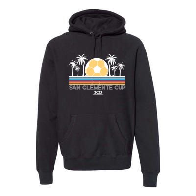 San Clemente Cup Palm Trees SCC Four Premium Hoodie