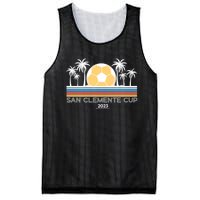 San Clemente Cup Palm Trees SCC Four Mesh Reversible Basketball Jersey Tank