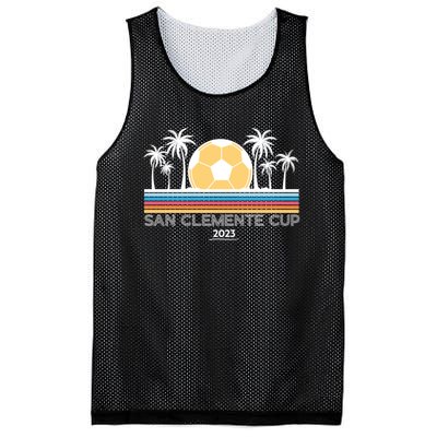 San Clemente Cup Palm Trees SCC Four Mesh Reversible Basketball Jersey Tank