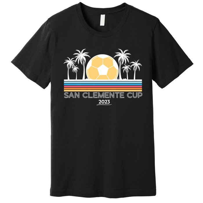 San Clemente Cup Palm Trees SCC Four Premium T-Shirt