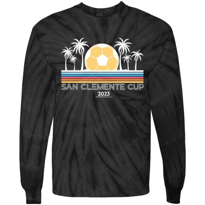 San Clemente Cup Palm Trees SCC Four Tie-Dye Long Sleeve Shirt