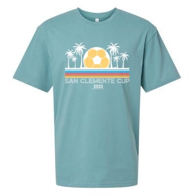 San Clemente Cup Palm Trees SCC Four Sueded Cloud Jersey T-Shirt