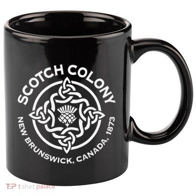 Scotch Colony Celtic Knot 11oz C Handle Ceramic Mug
