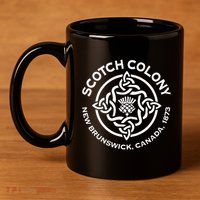 Scotch Colony Celtic Knot 11oz C Handle Ceramic Mug