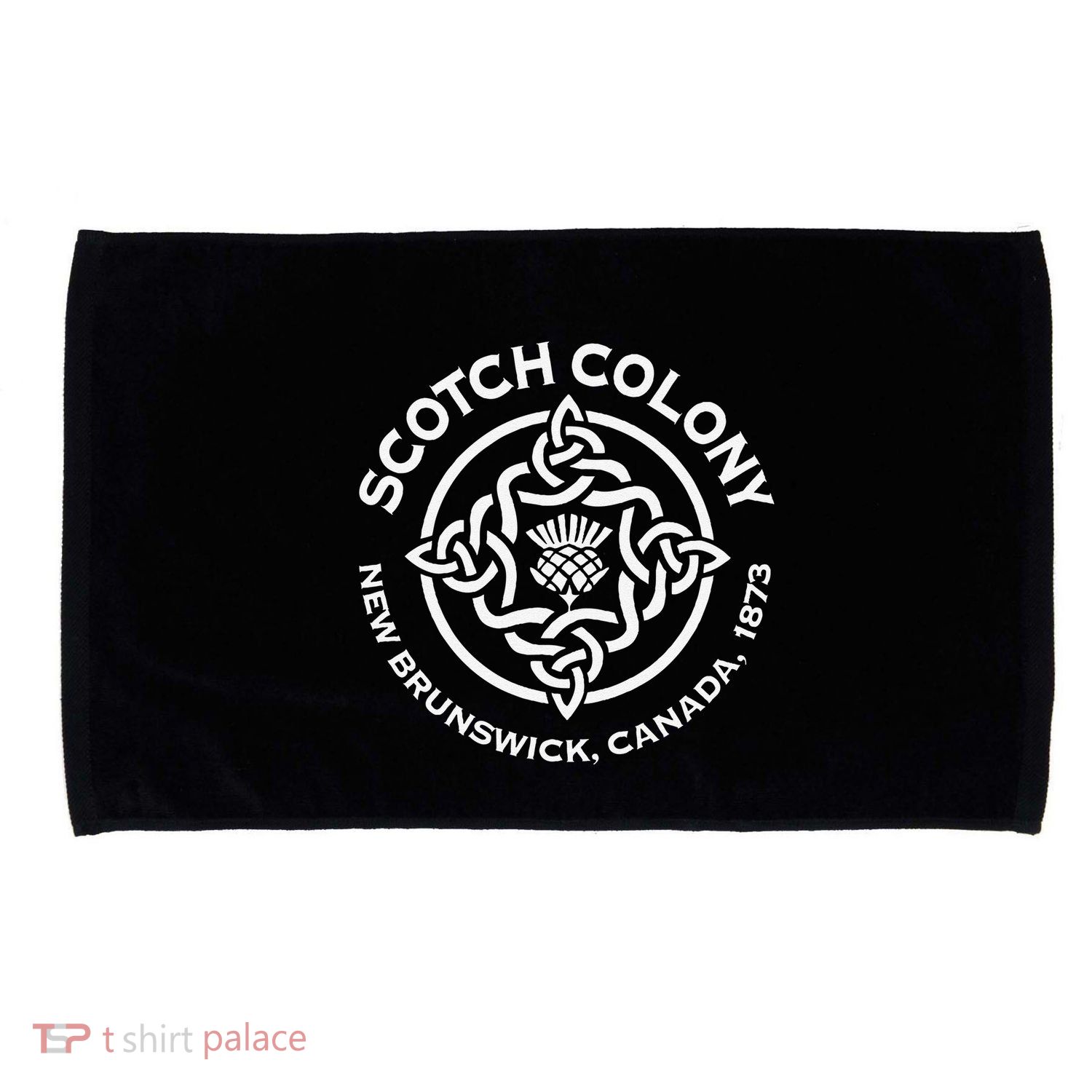 Scotch Colony Celtic Knot Microfiber Hand Towel