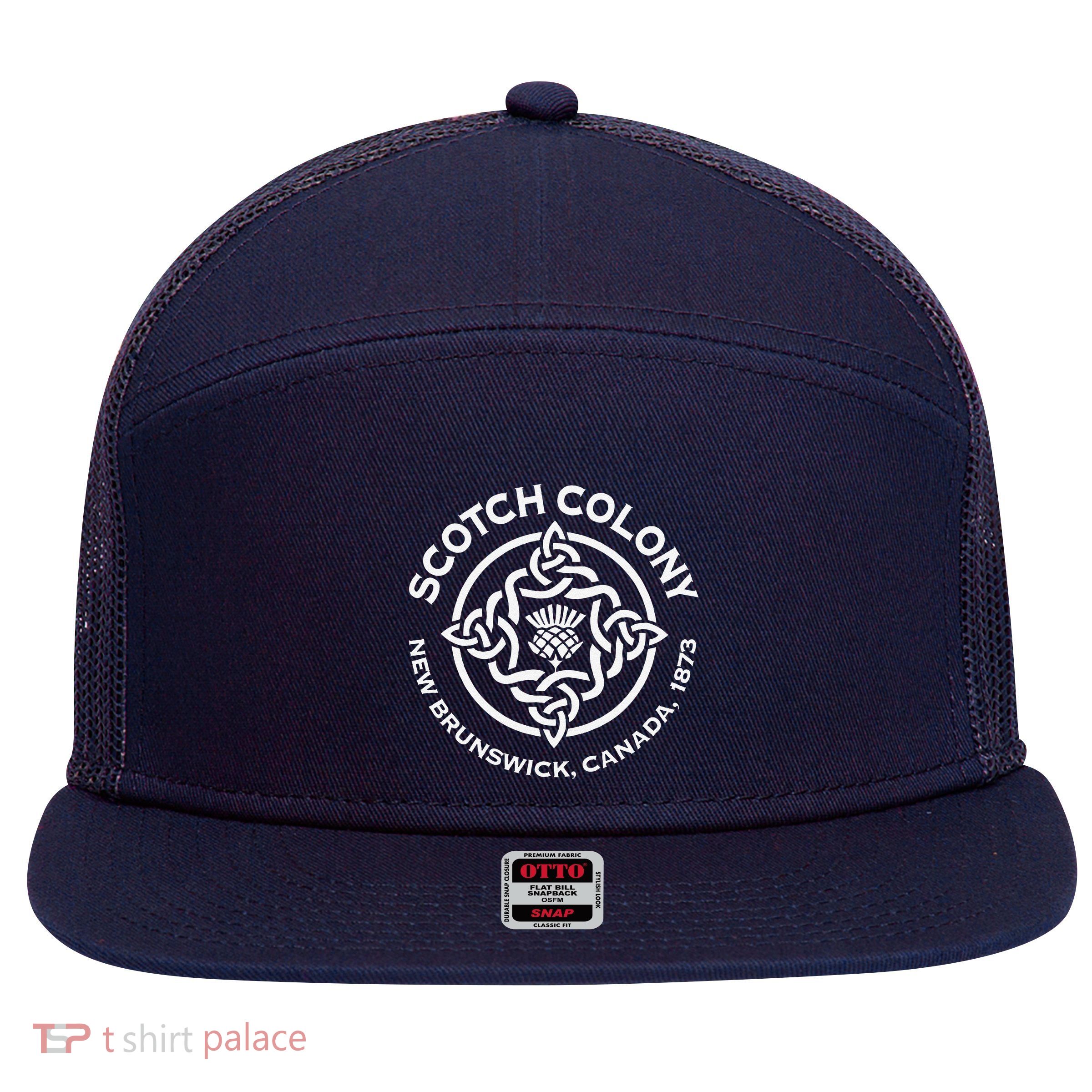 Scotch Colony Celtic Knot 7 Panel Mesh Trucker Snapback Hat