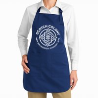 Scotch Colony Celtic Knot Full-Length Apron With Pockets
