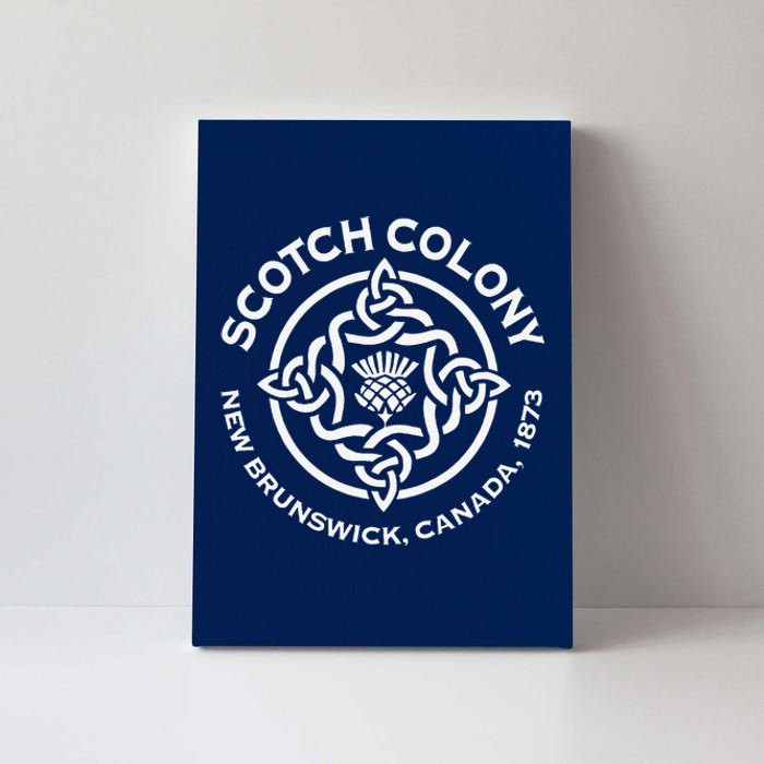 Scotch Colony Celtic Knot Canvas