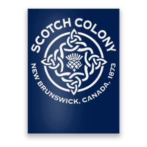 Scotch Colony Celtic Knot Poster