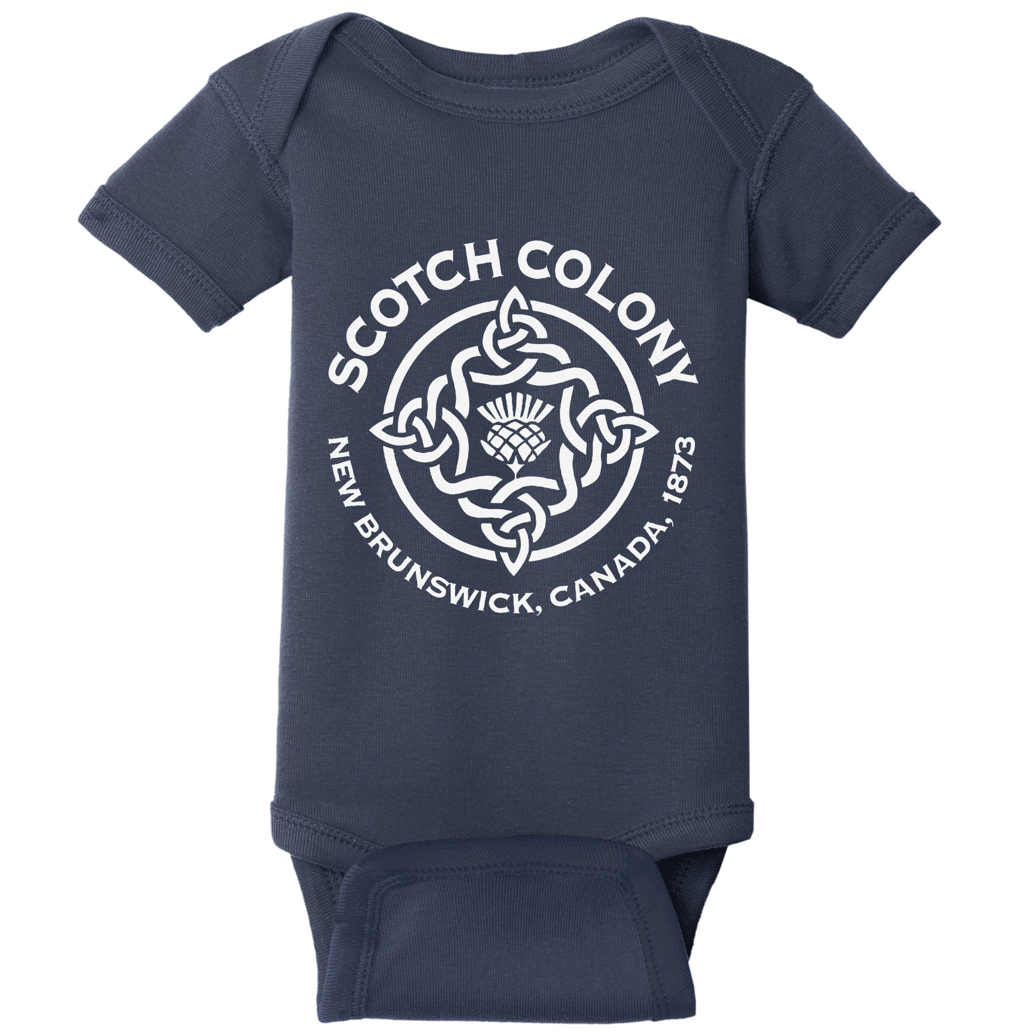 Scotch Colony Celtic Knot Baby Bodysuit