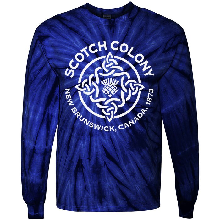 Scotch Colony Celtic Knot Tie-Dye Long Sleeve Shirt