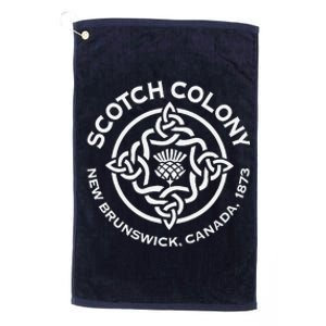 Scotch Colony Celtic Knot Platinum Collection Golf Towel