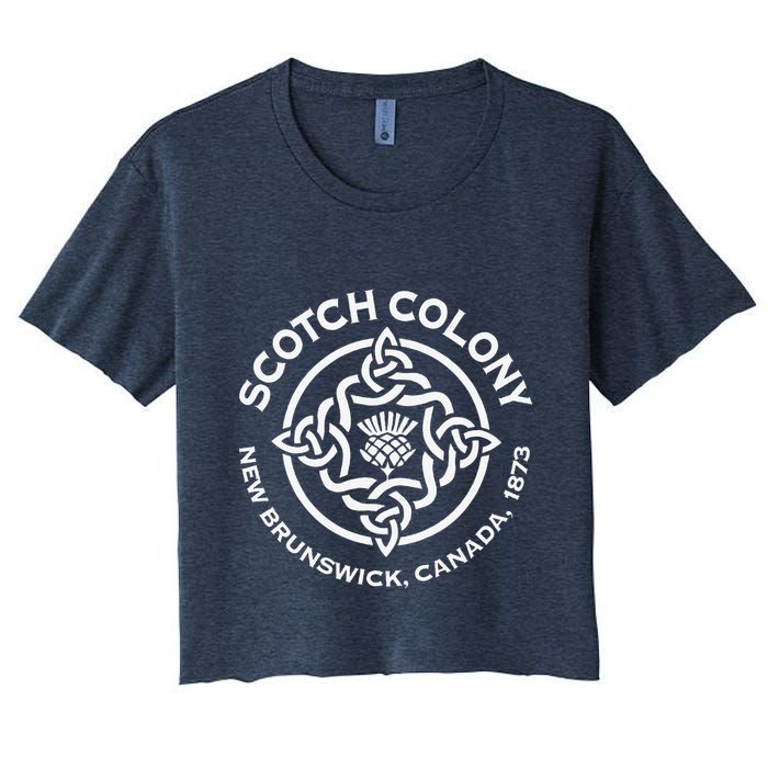 Scotch Colony Celtic Knot Crop Top