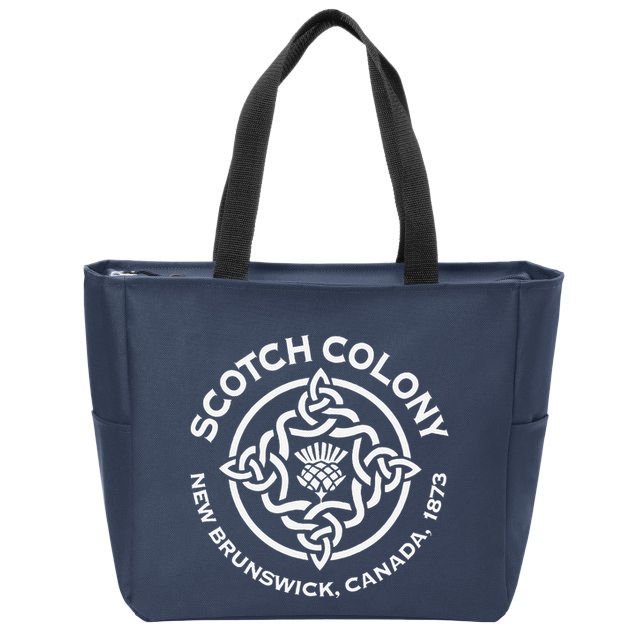 Scotch Colony Celtic Knot Zip Tote Bag