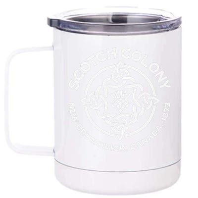 Scotch Colony Celtic Knot 12 oz Stainless Steel Tumbler Cup