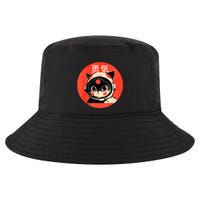 Space Cat Courage Japanese Retro Kawaii Cute Astronaut Cat Cool Comfort Performance Bucket Hat