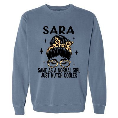 Sara Costume Cute Definition Personalized Name Sara Meaningful Gift Garment-Dyed Sweatshirt