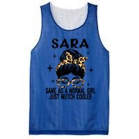 Sara Costume Cute Definition Personalized Name Sara Meaningful Gift Mesh Reversible Basketball Jersey Tank