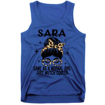 Sara Costume Cute Definition Personalized Name Sara Meaningful Gift Tank Top