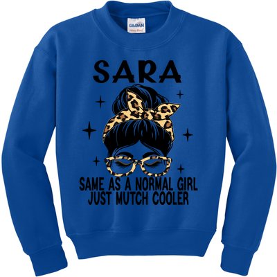 Sara Costume Cute Definition Personalized Name Sara Meaningful Gift Kids Sweatshirt