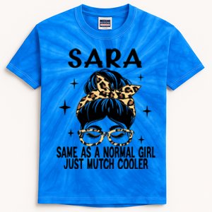 Sara Costume Cute Definition Personalized Name Sara Meaningful Gift Kids Tie-Dye T-Shirt