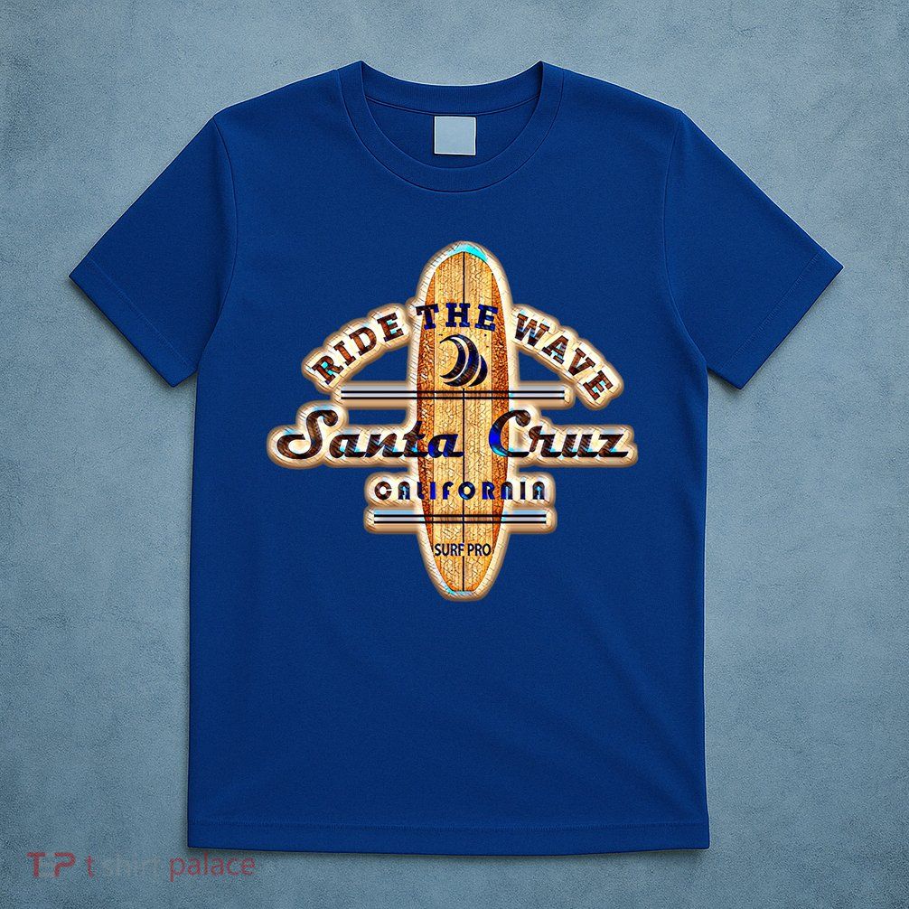 Santa Cruz Ca Vintage Surfers Gift T-Shirt