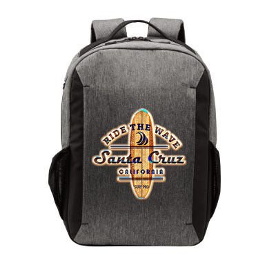 Santa Cruz Ca Vintage Surfers Gift Vector Backpack