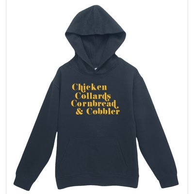 Samuelljackson Chicken Collards Cornbread & Cobbler Urban Pullover Hoodie