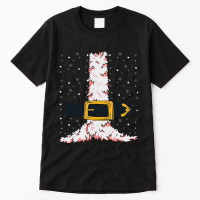 Santa Claus Costume Christmas Santa Suit Family Matching Tall T-Shirt