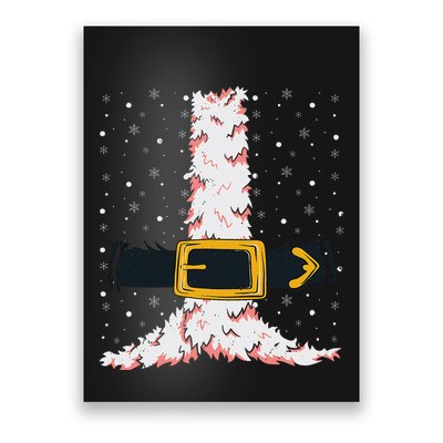 Santa Claus Costume Christmas Santa Suit Family Matching Poster