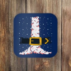 Santa Claus Costume Christmas Santa Suit Family Matching Coaster