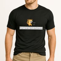 Squirt Click Click We CanT Expect God To Do All The Work Performance Shirt
