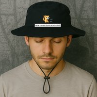 Squirt Click Click We CanT Expect God To Do All The Work Bucket Hat