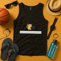 Squirt Click Click We CanT Expect God To Do All The Work Tank Top
