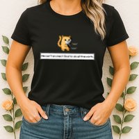 Squirt Click Click We CanT Expect God To Do All The Work Womens T-Shirt