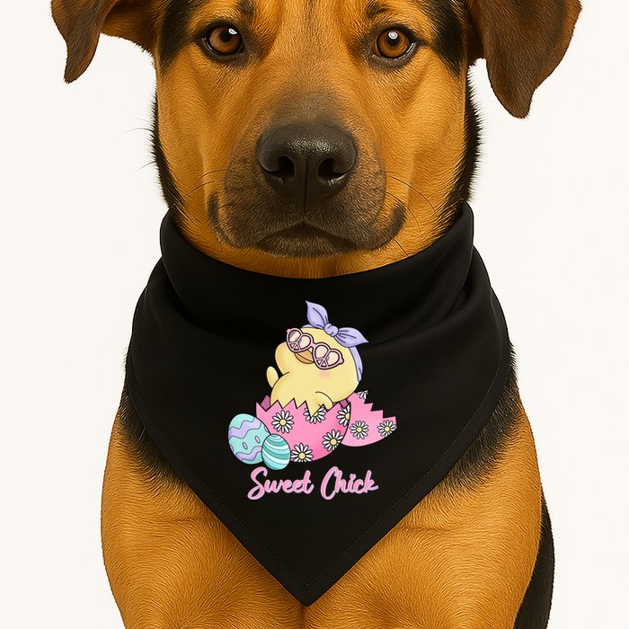 Sweet Chick Cute Spring Easter USA-Made Doggie Bandana