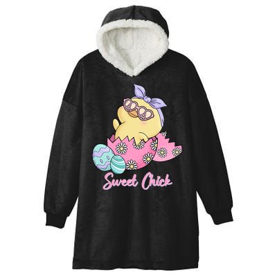 Sweet Chick Cute Spring Easter Hooded Wearable Blanket