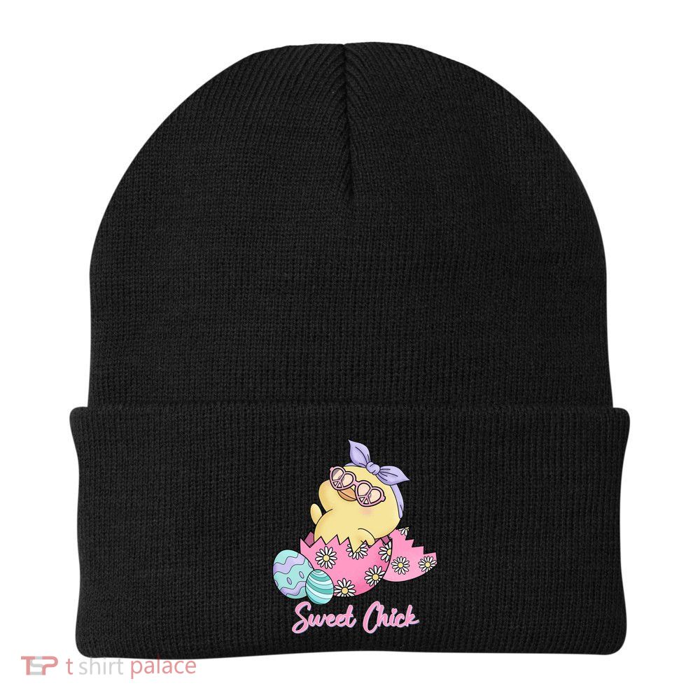 Sweet Chick Cute Spring Easter Knit Cap Winter Beanie