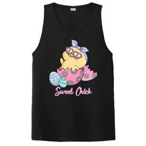 Sweet Chick Cute Spring Easter PosiCharge Competitor Tank